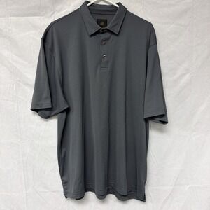 F/X Fusion Men's Size 2Xl Short Sleeve Polo Gray Golf Sports